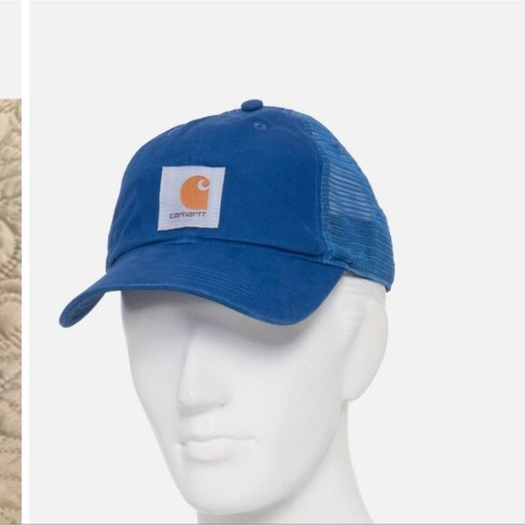 Carhartt Force Canvas Mesh-Back Logo Graphic Baseball Cap - Picture 3 of 5